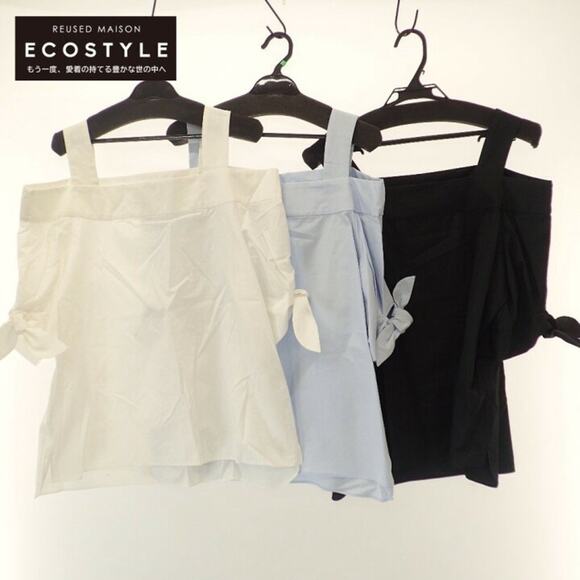 Double Standard Clothing NYC Open Shoulder Black Blouse Pleated Sleeves 38/ US S - Picture 2 of 9